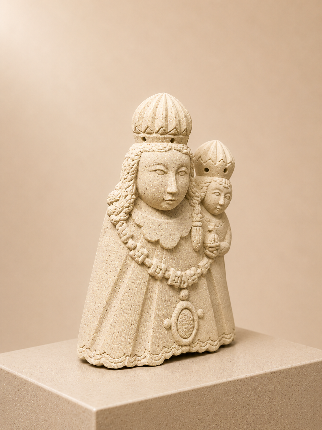 Madonna Lauretana, vista sinistra